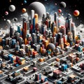 The space city as humanity\'s dream