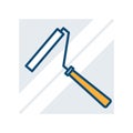 Paint Roller Tool icon illustration, essential for home improvement and renovation projects Royalty Free Stock Photo