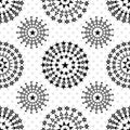 Star mandala guardian seamless pattern