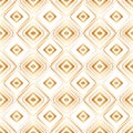 Diamond shape more diamond gold seamless pattern