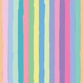 Stripe doodle pastel vertical seamless pattern