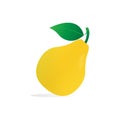 Illustration design of pear