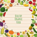 Healthy organic food