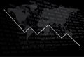 Illustration - diagram shows decrease - eps