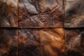 Digital image of brown background, brown leather texture for photo studio Royalty Free Stock Photo