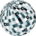 Illustration disco ball