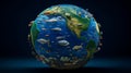 Marine fish and blue economy for future earth and human life sustainability, Generated AI
