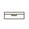 Illustration of document drawer icon