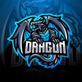 Dragon esport mascot logo design