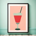 Swizzle Cocktail Art Print: A Nostalgic Tribute To Nyc\'s Cocktail Scene
