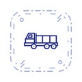 Illustration Dumper Icon For Personal And Commercial Use.