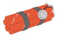 Illustration of dynamite pack