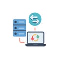 Efficient Data Backup Icon Design