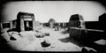 Ruins of Egypt Tombs, through a Pinhole Camera