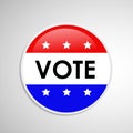 Illustration of election day background Royalty Free Stock Photo