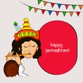 Illustration of Hindu festival Janmashtami