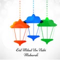 Illustration of Muslim Festival Eid Background