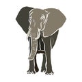Illustration: Elephant Image Beautiful, and beautiful