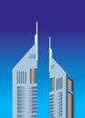 Illustration of Emirates tower