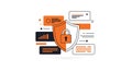 Digital Security and Data Protection Concept with Shield and Padlock Royalty Free Stock Photo
