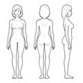 4 Illustration of female figure