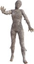 Woman Halloween Mummy Monster, Isolated