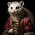 Portrait of a Lady Ferret