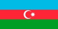 An illustration of the flag of Azerbaijan