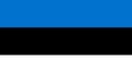 An illustration of the flag of Estonia wiyh copy space