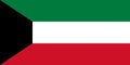 An illustration of the flag of Kuwait with copy space