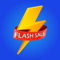Flash Sale with thunder