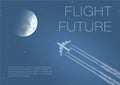 Illustration Flight future