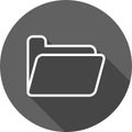 Illustration Folder Icon For Personal And Commercial Use.