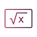 Illustration Formula Icon For Personal And Commercial Use.