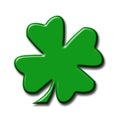 Illustration of a four-leaf clover