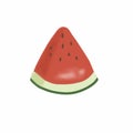 illustration of fresh and yummy watermelon