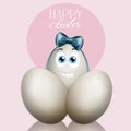 funny Eggs for Happy Easter