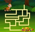 Game monkey maze find their way to the fruit