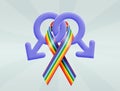 Gay symbols Royalty Free Stock Photo