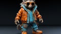 Funky Primate in 3D