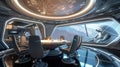 Observation Lounge in a Starship