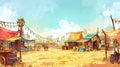 Vintage Wild West Yearly Fair