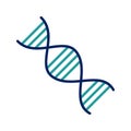 Illustration Genetics Icon For Personal And Commercial Use.