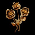 Illustration of a Gilded Rose