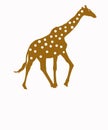 Illustration of a giraffe