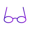 Illustration Glasses Icon For Personal And Commercial Use.