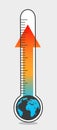 Illustration of global warming