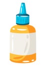 Illustration of glue. School item. Education image for design.