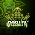 Goblin esport logo mascot design