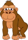 Gorilla cartoon Royalty Free Stock Photo